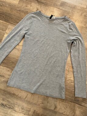 Thermal merino wool Long-Sleeve Women's Crewneck Top
